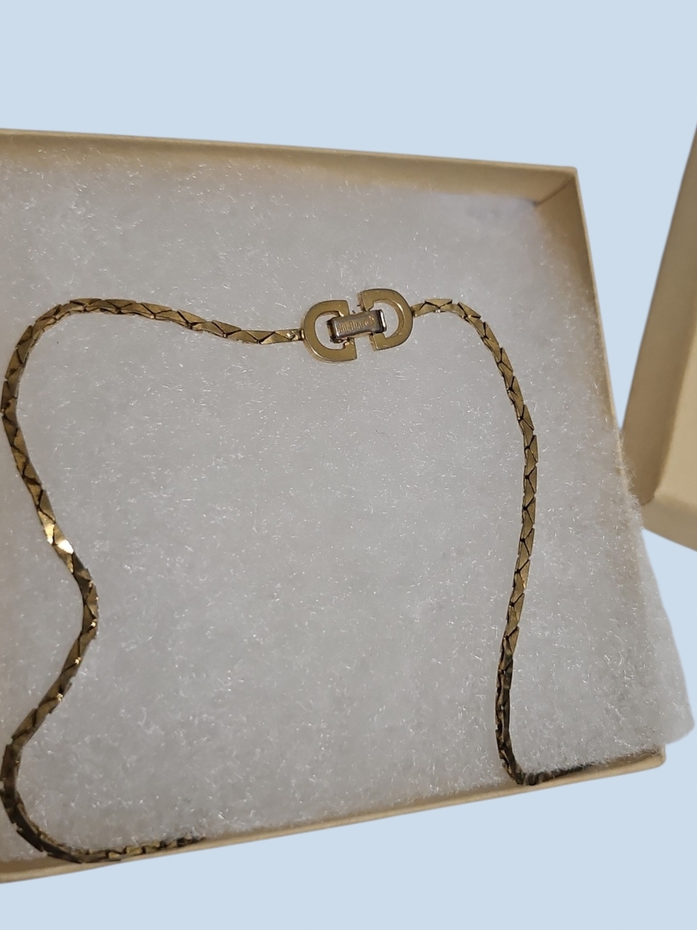 Christian Dior Vintage CD Triangle Link Chain - Picture 11 of 11